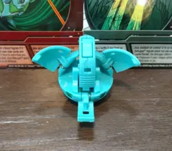 Bakugan Ventus Boost Ingram 670G Green New Vestroia W/Cards! - Image 3