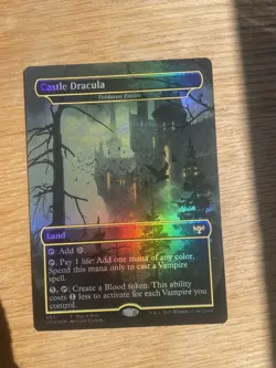 Castle Dracula (Voldaren Estate), Magic The Gathering [Foil, Borderless] - Image 1