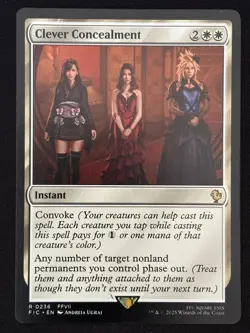 1x MTG Clever Concealment - Commander: FINAL FANTASY (FIC) #236 - Magic - Image 1