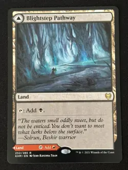 1x MTG Blightstep Pathway - Kaldheim (KHM) #252 - Magic the Gathering - Image 1