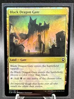 Black Dragon Gate Commander Legends: Battle for Baldur's Gate Foil - Image 1