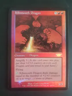 FOIL Kilnmouth Dragon, Magic Mtg Karten Sammlung - Image 1