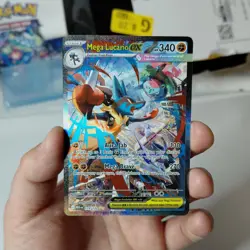 Mega Lucario ex 179 /132 (M/NM) - Pokemon Mega Evolution (FAST SHIPPING) - Image 1