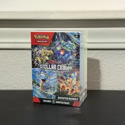Pokemon TCG: Scarlet & Violet-Stellar Crown Booster Bundle (6 Booster Packs) - Image 1