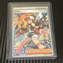 Hilda 171/086 Special Illustration Rare Trainer Card White Flare Pokemon TCG - Image 1