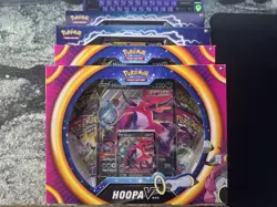 Pokemon 4x Pikachu V & Hoopa V Boxes Sealed Evolving Skies Fusion Strike Packs - Image 1