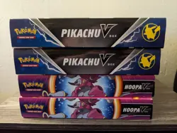 2x Pokemon TCG: Hoopa V Box & 2x Pokemon Pikachu V Box *Ships Free* - Image 2