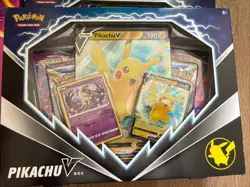 Pokemon 2x Pikachu V & 2x Hoopa V Boxes Sealed Evolving Skies Fusion Strike - Image 2
