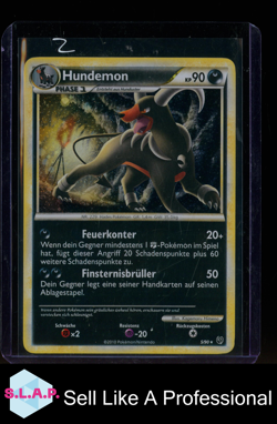 HOUNDOOM POKEMON 5/90 2010 HEARTGOLD & SOULSILVER GERMAN HOLO - Image 1