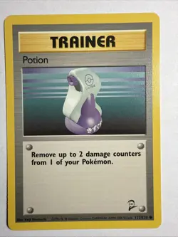BASE SET 2 - LP - Potion 122/130 Pokemon Vintage WOTC English (US Seller) - Image 1