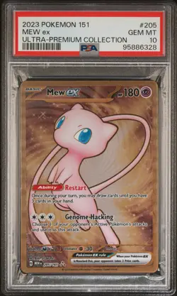 2023 POKEMON 151 ULTRA-PREMIUM COLLECTION #205 MEW EX PSA 10 - Image 1