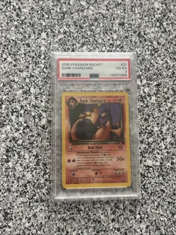 2000 Pokemon Rocket Dark Charizard PSA 4 119977268 #21/82 - Image 1