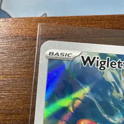 Pokemon TCG Wiglett Full Art Illustrations Rare Holo Scarlet & Violet- Near Mint - Image 2