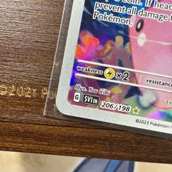 Pokemon TCG Wiglett Full Art Illustrations Rare Holo Scarlet & Violet- Near Mint - Image 4