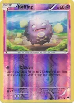 Pokemon TCG - Koffing - 27/124 - Reverse Holo - XY: Fates Collide [Near Mint] - Image 1
