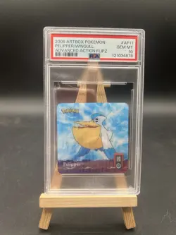Artbox Pokemon Advanced Action Flipz (2006) AF11 Pelipper Wingull PSA 10 Pop 1 - Image 1