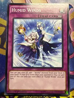 CORE-EN074 Humid Winds Common 1st Edition Mint Yu-Gi-Oh! Card - Image 1