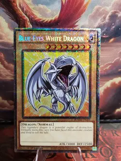 Yu-Gi-Oh! Blue-Eyes White Dragon (Starlight Rare) BLMM-EN001 NM - Image 1