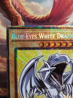 Yu-Gi-Oh! Blue-Eyes White Dragon (Starlight Rare) BLMM-EN001 NM - Image 2