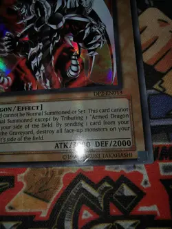Armed Dragon LV10 dp2-en013 Unltd Ed (VLP) Ultra Rare Yu-Gi-Oh! - Image 4