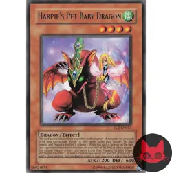 Yugioh Harpie's Pet Baby Dragon EOJ-EN013 Rare NM - Image 1