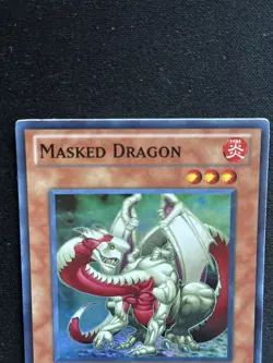 Yugioh 1x Masked Dragon - TU06-EN003 - Super Rare 1st Ed Mint! - Image 4