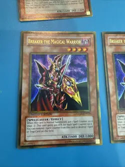 Breaker the Magical Warrior GLD1-EN014 Gold Series 2008 Limited Edition - Image 1