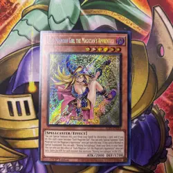Dark Magician Girl the Magician's Apprentice ALIN-EN004 Secret Rare Yugioh - Image 1