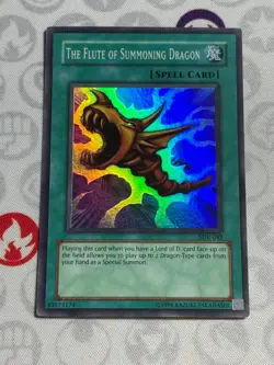 The Flute of Summoning Dragon - SDK-042 - Super Rare (NM) - Yugioh - Image 1