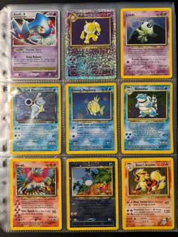 Lot of 90 ALL HOLO Vintage Pokemon Card Binder Collection - Image 2