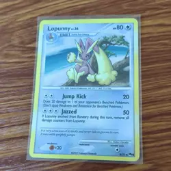 Lopunny Pop Series Promos 9/17 Holo Uncommon Pokemon Card MP+/LP- - Image 1