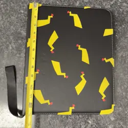 Pokemon Cards 3-Ring Binder WEWOW-Pikachu Tail - Includes 34 Empty 9 Card Sheets - Image 2