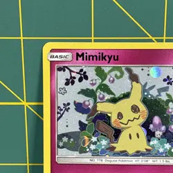 Mimikyu Promo SM163 Team Up Blister Pokemon Card Sun & Moon Holo - Image 4