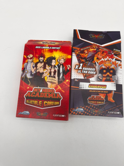 My Hero Academia Battle Card Game Deck Loadable Content PLUS Endeavor Deck Boxes - Image 1