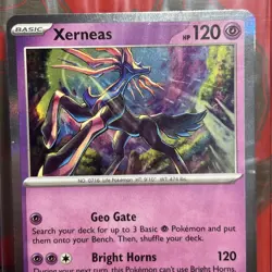 Xerneas 064/132 Me01: Mega Evolution Holo Rare Pokemon Card 🔥 - Image 4