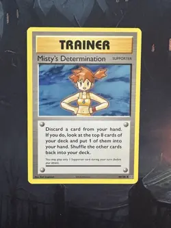 MISTY'S DETERMINATION - 80/108 - XY Evolutions - Pokemon Card - NM - Image 1