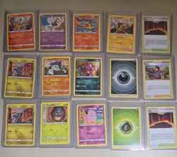Pokemon Brilliant Stars Card Lot 75 Cards, 100 New Sleeves, 24 New Top Loaders - Image 2