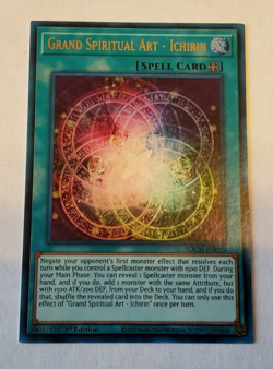 Yu-Gi-Oh Grand Spiritual Art - Ichirin Ultra Rare 1st Edition card SDCH-EN019 - Image 1