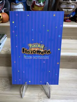 Gengar Cracked Ice Pokemon 2025 Halloween Card Database Set - Image 2