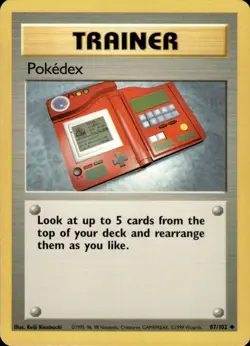 POKEDEX - 87/102 - Base Set - Pokemon Card - BC - Image 1