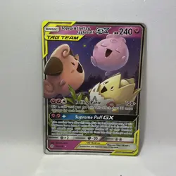 Togepi & Cleffa & Igglybuff GX 143/236 Tag Team Cosmic Eclipse Pokemon Card - Image 1