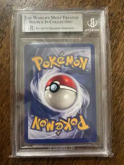 Pokemon TCG Charizard Base Set Holo Unlimited Rare Card 4/102 BGS 8 - Image 2