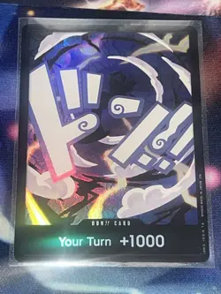 DON!! Card (GEAR5 Luffy) Premium Booster -The Best- Vol. 2 - English Foil - NM - Image 1