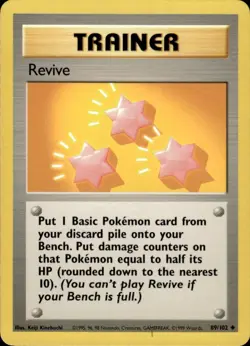 REVIVE - 89/102 - Base Set - Pokemon Card - BC - Image 1