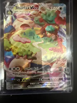 Snorlax Vmax 142/202 Near Mint Condition Full Art Card Pokemon TCG! Read Desc! - Image 1