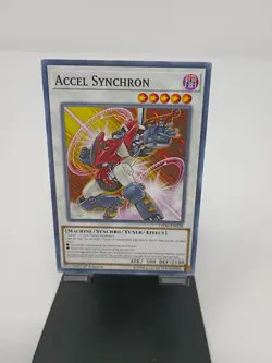 Accel Synchron LDS3-EN120 Yu-Gi-Oh! Card Near Mint 1st Edition - Image 1