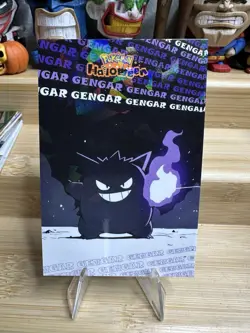 Gengar Cracked Ice Pokemon 2025 Halloween Card Database Set - Image 1