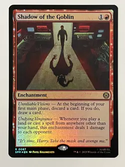 Shadow of the Goblin Marvel's Spider-Man Non-Foil MTG NM - Image 1
