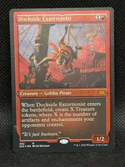 MTG Magic the Gathering FOIL Dockside Extortionist 2X2! - Image 1