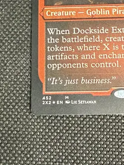 MTG Magic the Gathering FOIL Dockside Extortionist 2X2! - Image 3
